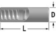 T45 Chiều dài khớp nối tiêu chuẩn 210mm cho các công cụ khoan khai thác ngầm
