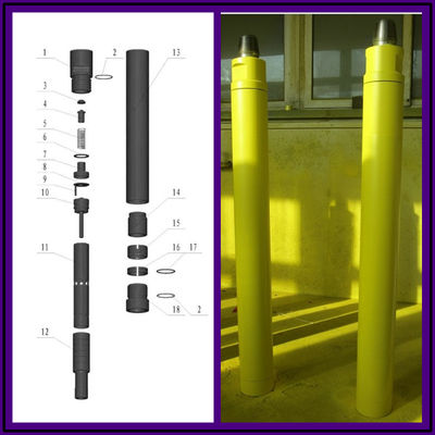 Custom DTH Downhole Drilling Tools Tungsten Carbide Inserts DTH460