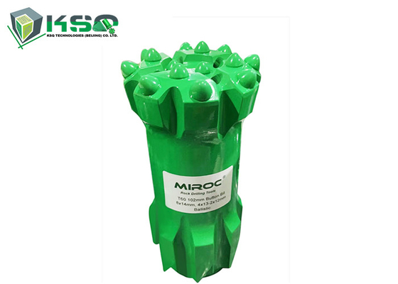T60 Đường kính 102mm Vật liệu thép cacbua Retrac Thân nút đá Mũi khoan