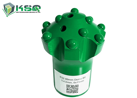 R32 Tungsten Carbide Domed Công cụ khoan và khai thác đá nhanh chóng