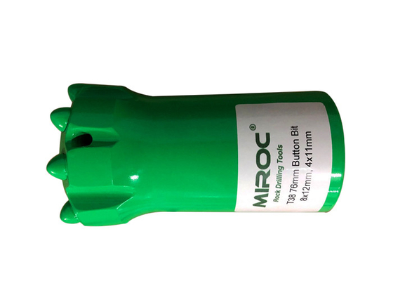T38 76mm Chống mài mòn để khoan đá Mũi khoan búa hàng đầu