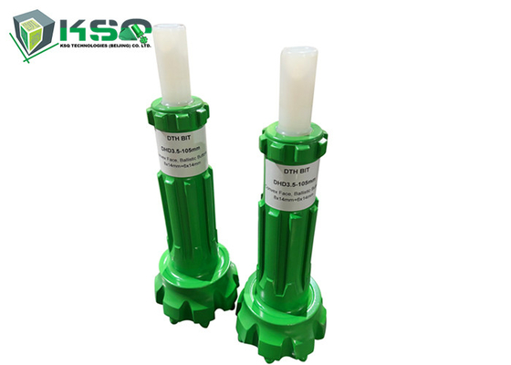 105mm DTH khoan bit cho COP35 / DHD3.5 DTH búa màu xanh lá cây với van chân