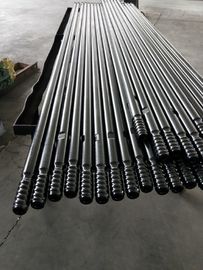 T38 T45 T51 Khai thác mỏ công cụ khoan đá Thread Extension Rods Với 600mm - 6400mm Chiều dài