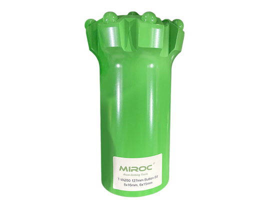 Top Hammer Rock Drilling Tools T-WIZ60 102mm Thread Button Bits cho khai thác mỏ và khai thác mỏ