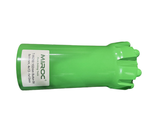 Top Hammer Rock Drilling Tools T-WIZ60 102mm Thread Button Bits cho khai thác mỏ và khai thác mỏ
