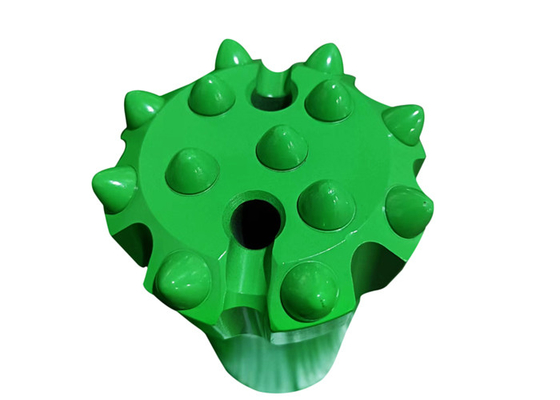 T51-102mm Tungsten Carbide And High Strength Alloy Steel Button Drill Bit lý tưởng cho điều kiện đá cứng trung bình