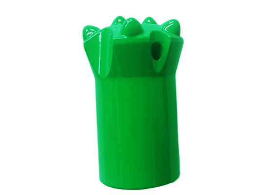 Công cụ khoan đá cong 4 ° 46mmTaper Button Drill Bit cho Drifting / Tunneling
