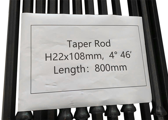 Cần thép khoan côn H22x108mm 4/6/7/11/12 độ Dài 800mm cho khoan búa trên