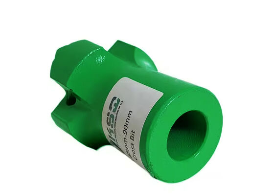 Kháng mòn cao Taper Cross Drill Bit cho Hard Rock Blasting Tungsten Carbide Button