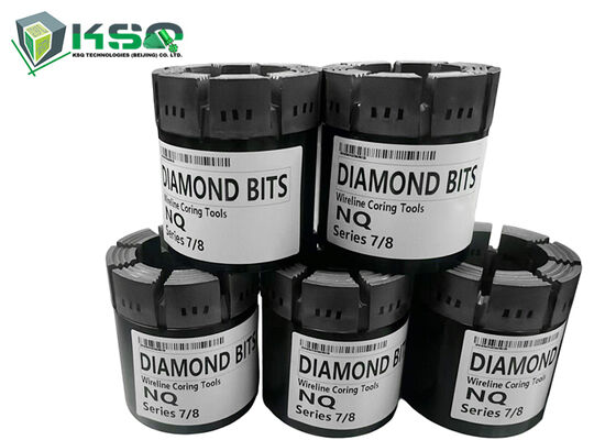 Chất lượng cao NQ ngâm hạt nhân kim cương cho khoan hạt nhân đá cứng thăm dò địa chất