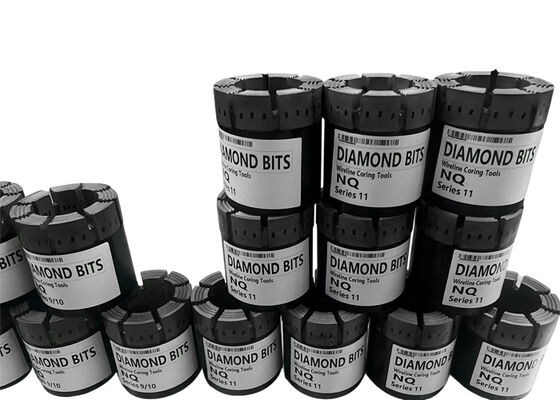 Chất lượng cao NQ ngâm hạt nhân kim cương cho khoan hạt nhân đá cứng thăm dò địa chất