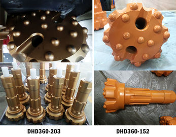 Máy khoan DHD360 áp suất không khí cao 6 inch và búa khoan xuống lỗ khoan đá