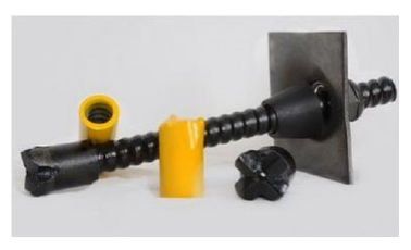 Tự khoan rỗng Bu lông neo R25N Đường kính ngoài 25 mm 150KN - Công suất tải 200KN