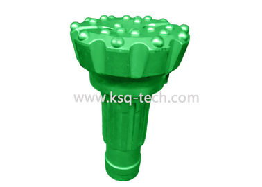 4 "Hard Rock DTH Hammer DTH Khoan Bits Vật liệu thép carbon để khai thác ngầm