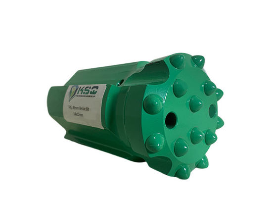 Retrac Cơ thể Thả Trung tâm Rock Button Bit Drilling In Orange