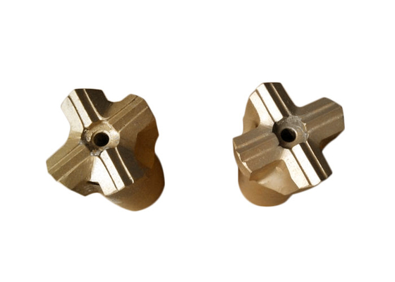 Tiêu chuẩn chải 51MM Cross Bits cho khoan lỗ khoan dọc