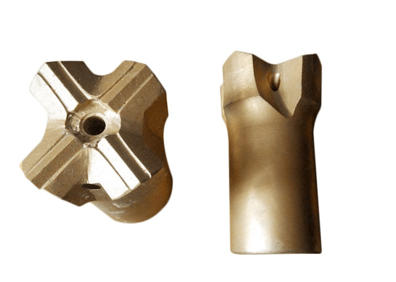 Tiêu chuẩn chải 51MM Cross Bits cho khoan lỗ khoan dọc