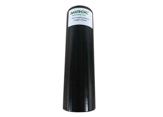 Rèn khớp nối khoan T45 Chiều dài tay áo 210mm Đường kính 63mm để khai thác ngầm