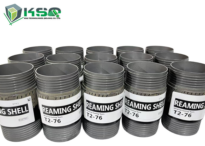 T2-76mm Core Drilling Tools Reamers Reamiing Shell For Enhanced Mineral Exploration Efficiency (T2-76mm) Các công cụ khoan lõi Reamers Reamiing Shell để tăng hiệu quả thăm dò khoáng sản