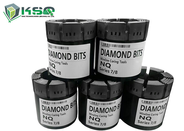 Chất lượng cao NQ ngâm hạt nhân kim cương cho khoan hạt nhân đá cứng thăm dò địa chất