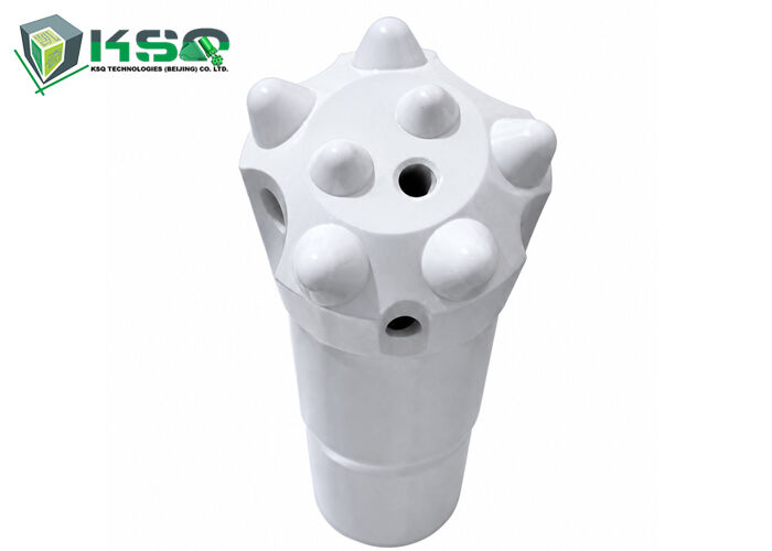 R25 36mm Flat Face Button Bit With 7 Conical Carbide Buttons For Rock Drilling