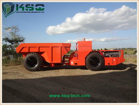 Thủy điện Tunneling Thấp Xe tải Dump Truck cho cỡ trung Rock Excavation