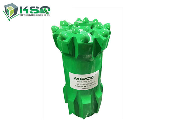T60 Đường kính 102mm Vật liệu thép cacbua Retrac Thân nút đá Mũi khoan