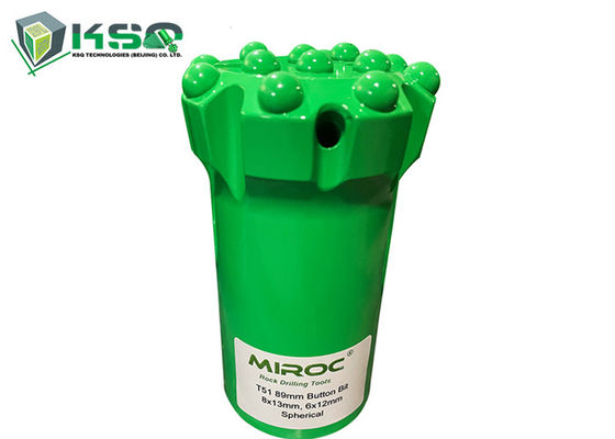 T38 102mm Mũi khoan nút thép mạ crôm Molypden cường độ cao