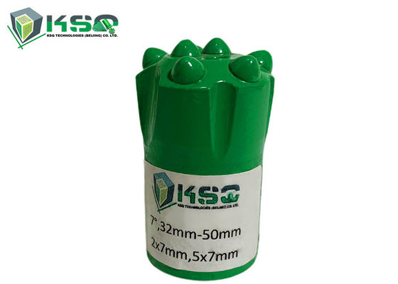 Khai thác khoan Đường hầm Nút côn Bit Váy ngắn 7 độ 32-50mm