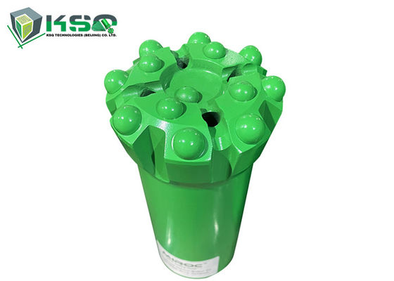 Green / Blue Button Bit cho các bộ phận khai thác đá cứng trung bình đến cứng T-WIZ60-102