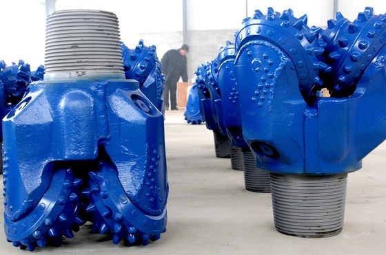 Nước giếng khoan Tin tức Màu xanh bền TCI Tricone Drill Bit, đá Cone khoan Bits