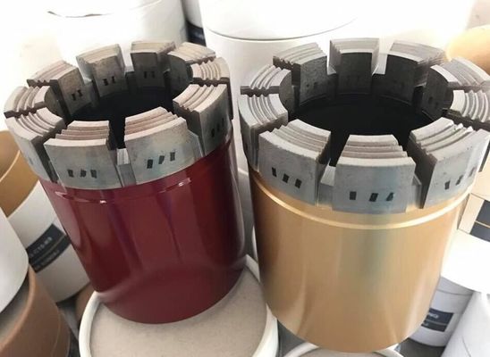 Thăm dò địa chất ngâm tẩm kim cương lõi bit cho dòng dây khoan loạt