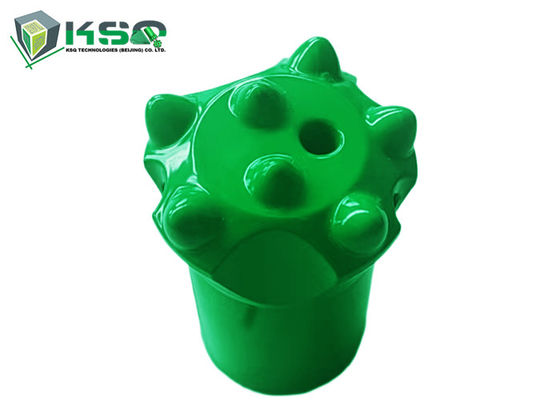 Công cụ khoan đá cong 4 ° 46mmTaper Button Drill Bit cho Drifting / Tunneling