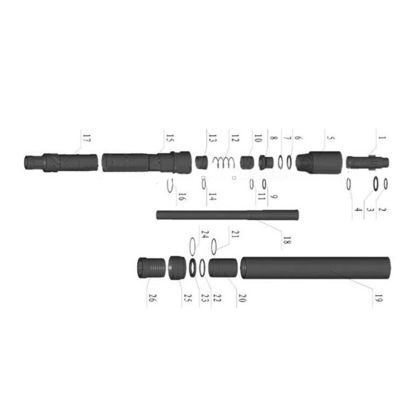 Búa khoan DTH đa năng cho các ứng dụng khoan khác nhau Lỗ 60-305mm