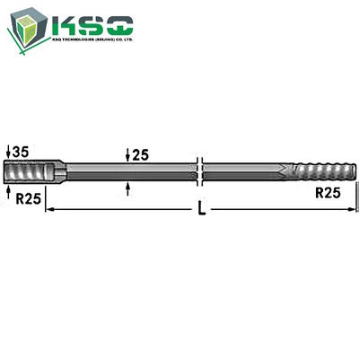 R25 Tốc độ Rod R25-Hex 25-R25 Tấm xả 8.6 mm