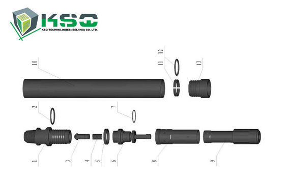 Dụng cụ khoan DTH cho DTH345 Hammer, DTH345-12 Bit Retainer Ring