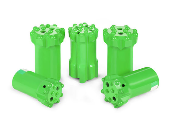 Mũi khoan bằng thép cacbon cao T45 / Nút có ren Bits 76mm để khoan lỗ dài