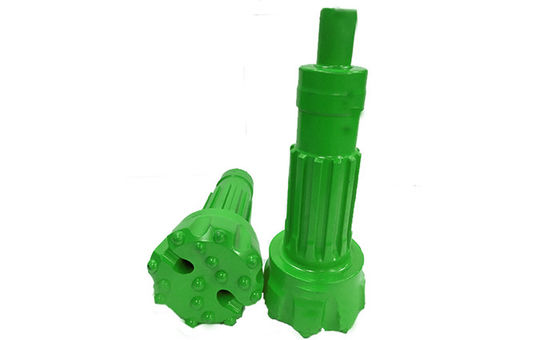 Công cụ khoan xuống lỗ DTH Khoan bit Áp suất không khí cao 140mm Ql50