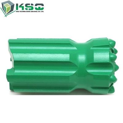 Mũi khoan khai thác xanh R38 Nút hình cầu / đạn đạo Dia 64 - 89mm