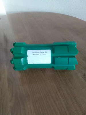 Phụ tùng khoan đá 4 lỗ T51 89mm Nút Retrac Bit để khoan khoáng / quặng