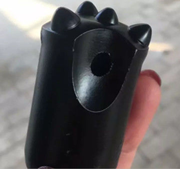 Nút khoan đá Rock Bit / 12 độ Tốc độ cao Mũi khoan bit Đường kính váy ngắn 30 35 38mm