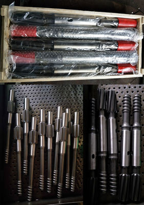 Khai thác ngầm Bộ điều hợp chân khoan R32 R38 T38 Chủ đề cường độ cao