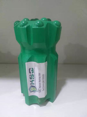 Mũi khoan tốc độ cao bằng kim loại T45 76mm Nút Retrac Bits Khả năng chống mài mòn tốt