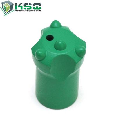 1.5 "12 Bằng cấp ngắn Nút Tapered Bit Green Đối với Công nghiệp Khai thác đá