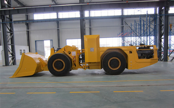 RL-3 Load Haul Dump Machine Máy kéo rơ moóc tải màu vàng