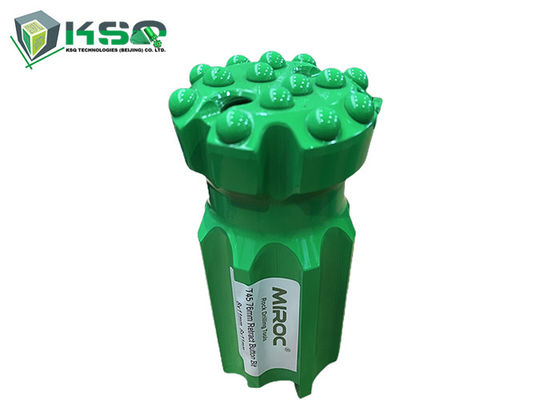Đường kính ren T45 76mm Tungsten Carbide Bit nút có thể thu hồi