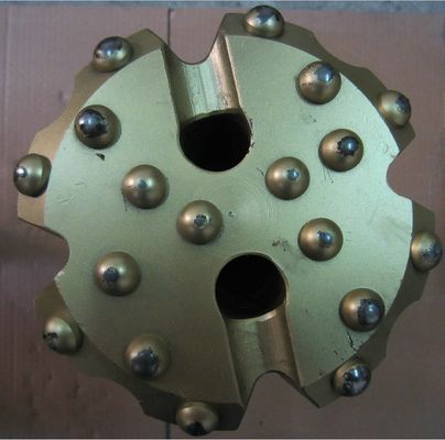 Down Hole DTH khoan Bits áp suất thấp Carbide Tipped Drill Bits
