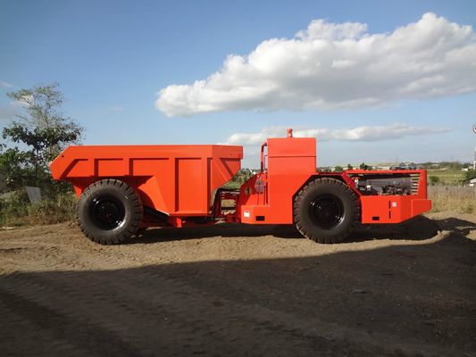 Thủy điện Rò rỉ RT-15 Low Profile Dump Truck Dành cho Khai thác mỏ, Khai thác mỏ, Xây dựng