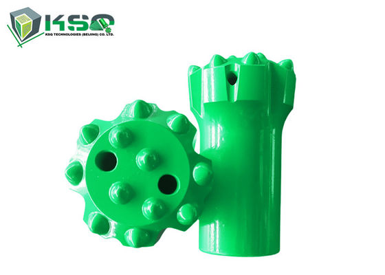 12 nút Đường kính mặt phẳng 76mm Mũi khoan T45 để khoan búa hàng đầu