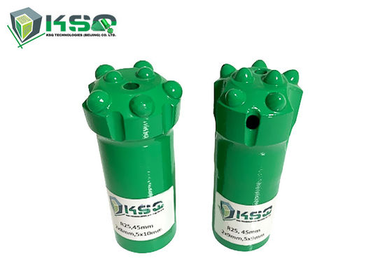 R25 Váy ngắn Đường kính hình cầu.33-45mm Nút khoan cacbua vonfram